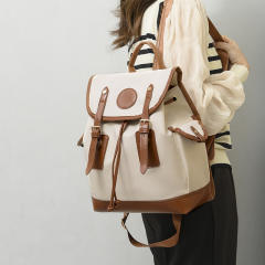 Vintage casual large storage oxford backpack