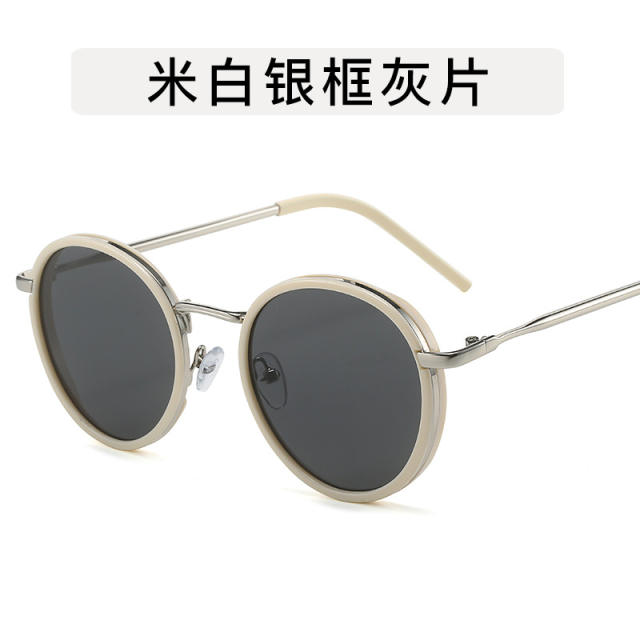 Korean fashion colorful frame sunglasses