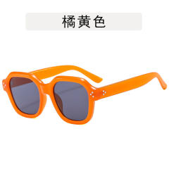 Y2K colorful frame women sunglasses