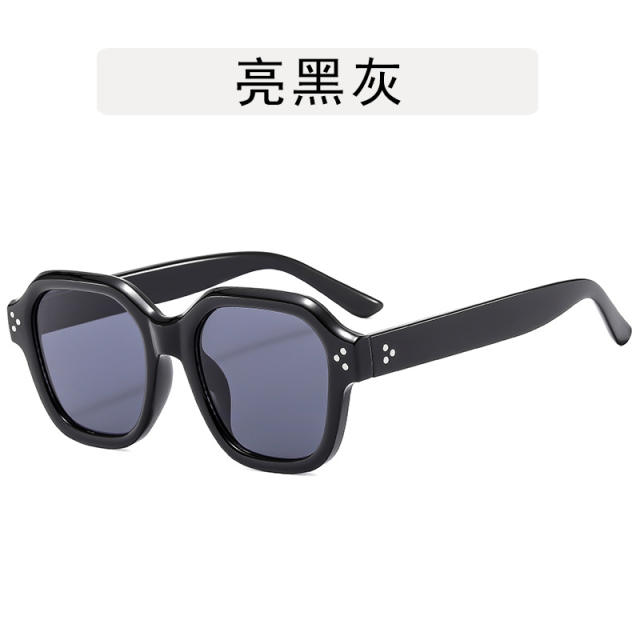 Y2K colorful frame women sunglasses