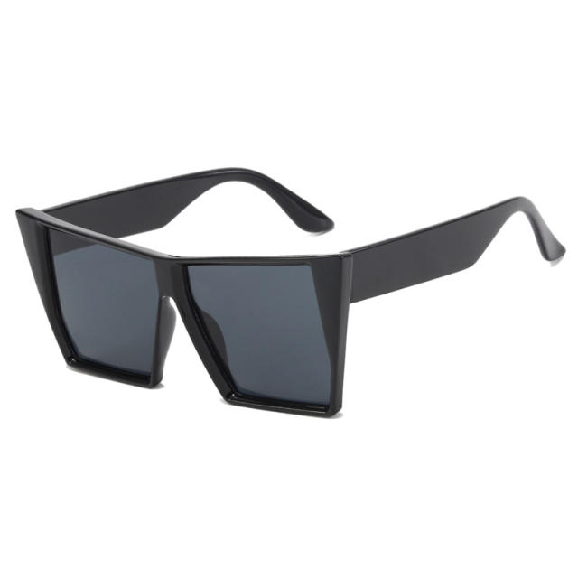 Large size square shape colorful sunglasses