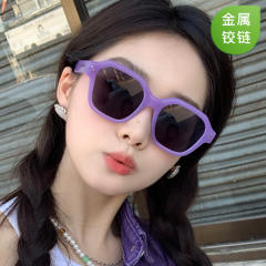 Y2K colorful frame women sunglasses