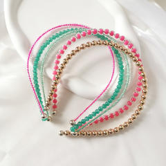 Y2K sweet rose red pink color fruit CCB headband