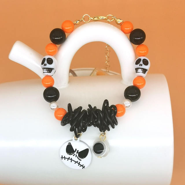 2023 Halloween charm bead bracelet