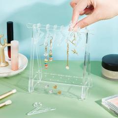 Creative cute clear acrylic jewelry display stand