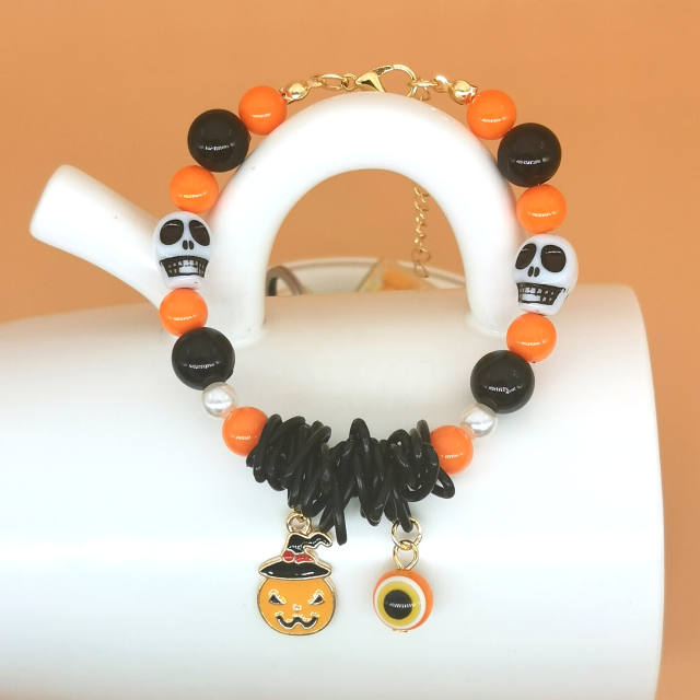 2023 Halloween charm bead bracelet