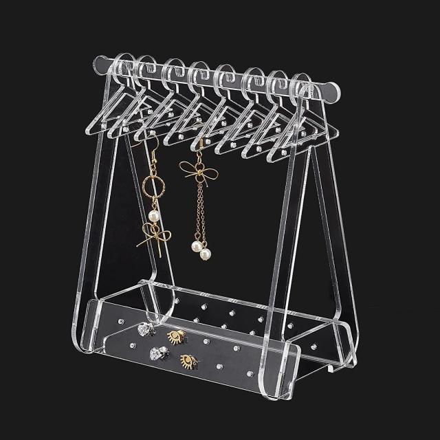 Creative cute clear acrylic jewelry display stand