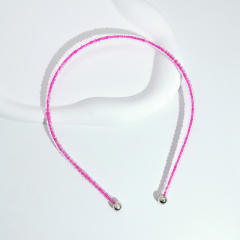 Y2K sweet rose red pink color fruit CCB headband