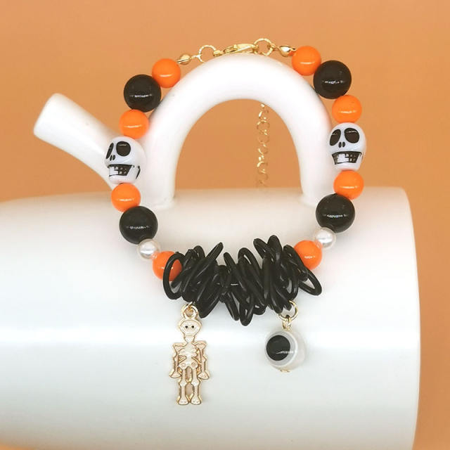 2023 Halloween charm bead bracelet