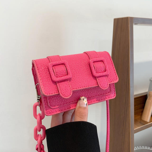 Pop cute color mini bag  crossbody bag