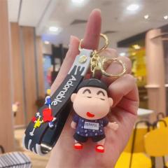 Funny colorful pvc Anime keychain