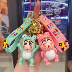 Funny colorful pvc Anime keychain