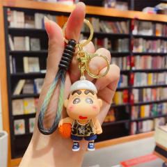 Funny colorful pvc Anime keychain