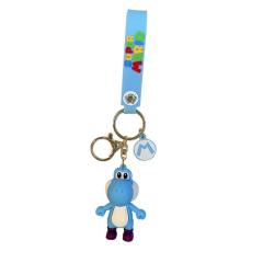 Cute colorful PVC Little Dinosaur cartoon keychain