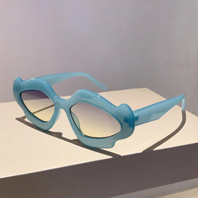 Personality unique shape Y2K popular sunglasses