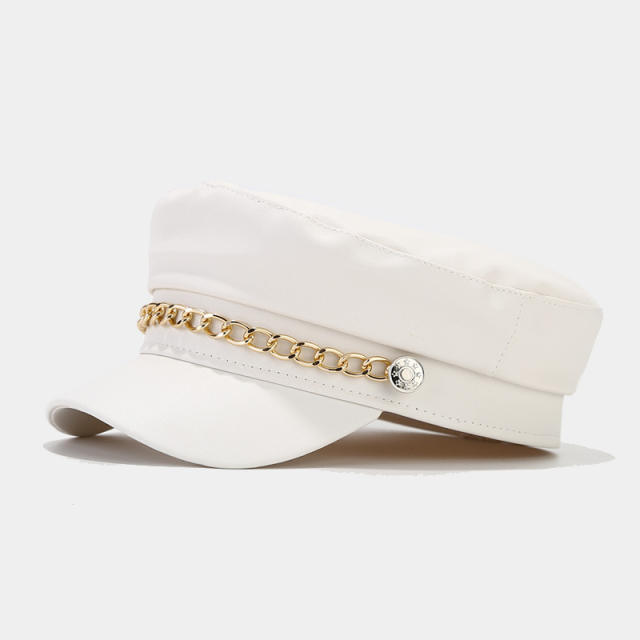 Autumn winter personality newsboy hat