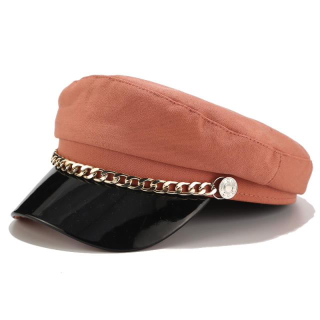 Autumn winter personality newsboy hat