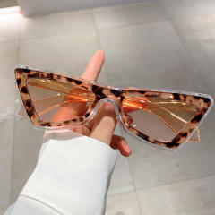 Y2K popular unique triangle shape sunglasses