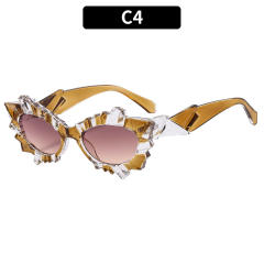 Personality Y2K small cat eye shape sunglasses