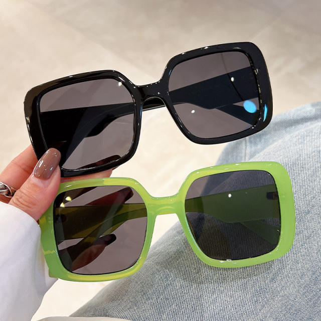 Popular candy color easy match sunglasses
