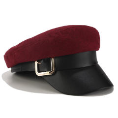 Autumn winter personality newsboy hat