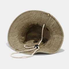 Vintage embroidery letters outdoor fishing hat bucket hat
