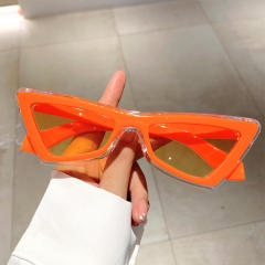 Y2K popular unique triangle shape sunglasses