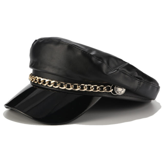 Autumn winter personality newsboy hat