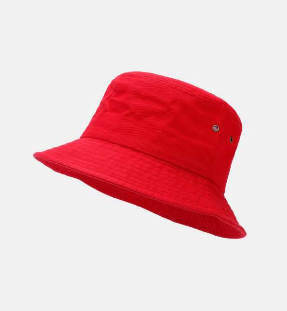 Simple plain color cotton easy match bucket hat