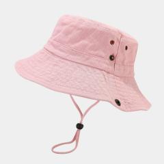 Plain color cowboy outdoor fishing hat bucket hat