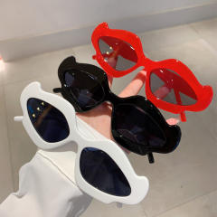 Personality unique shape Y2K popular sunglasses
