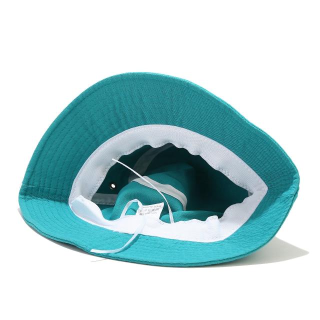 Simple plain color cotton easy match bucket hat