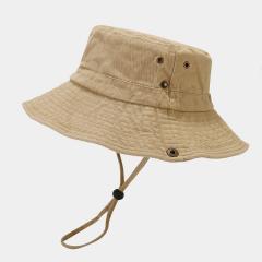 Plain color cowboy outdoor fishing hat bucket hat