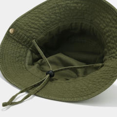 Plain color cowboy outdoor fishing hat bucket hat
