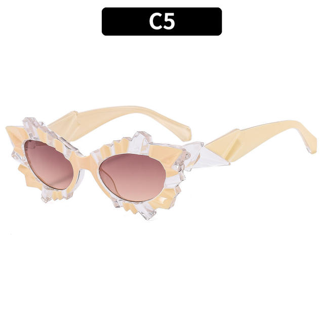 Personality Y2K small cat eye shape sunglasses