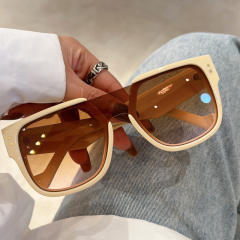 Easy match large frame sunglasses