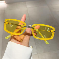 Summer candy color dopamine small size sunglasses