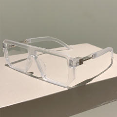 Personality square shape colorful sunglasses