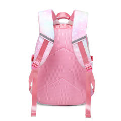 3pcs tie dye pink color school bag lunch bag pencil case set