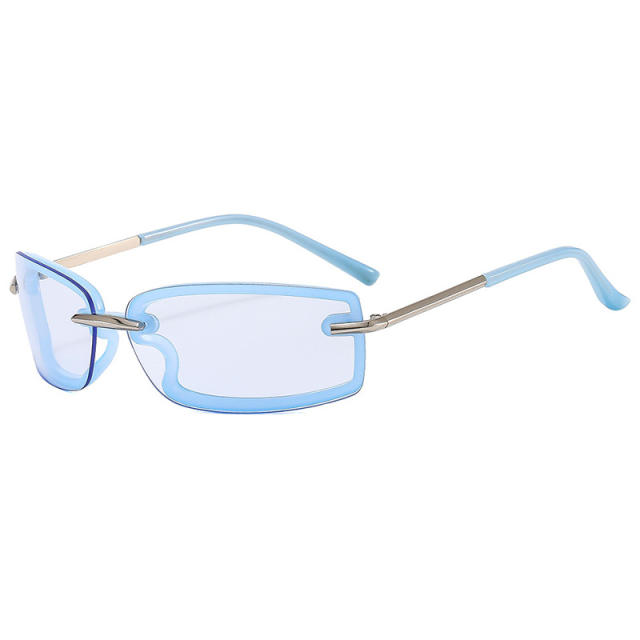 Summer candy color dopamine small size sunglasses