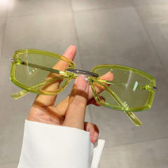 Summer candy color dopamine small size sunglasses