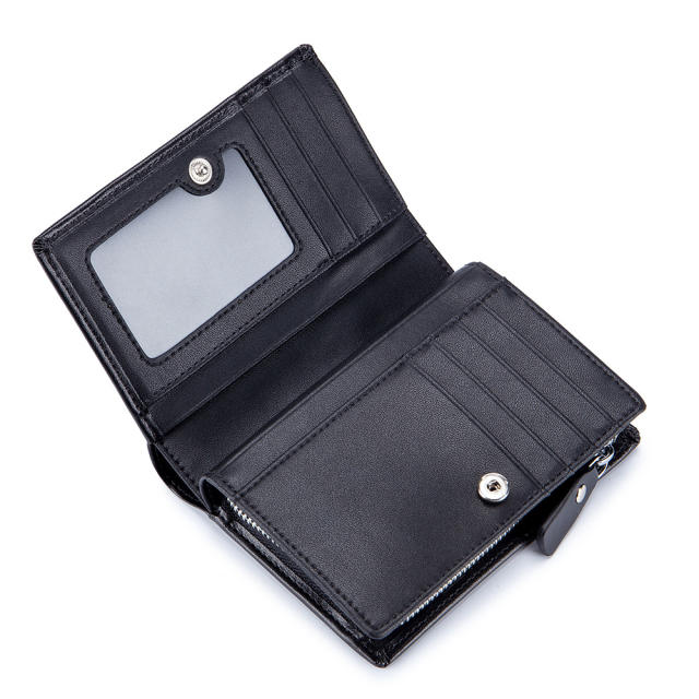 RFID Genuine Leather large storage wallet
