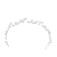 Delicate handmade crystal stone wedding birthday hair vine headband