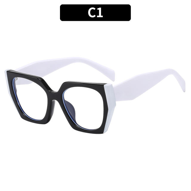 TR90 personality color matching blue light reading glasses