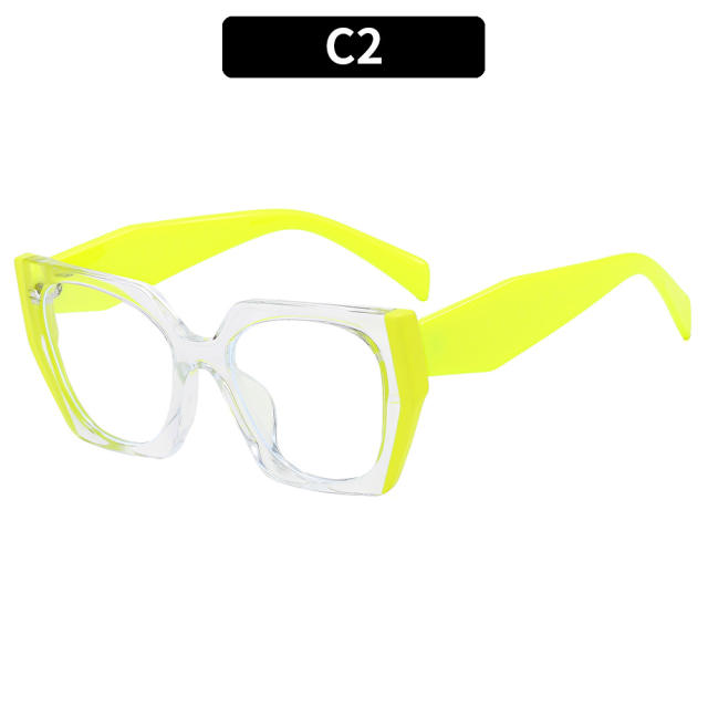 TR90 personality color matching blue light reading glasses