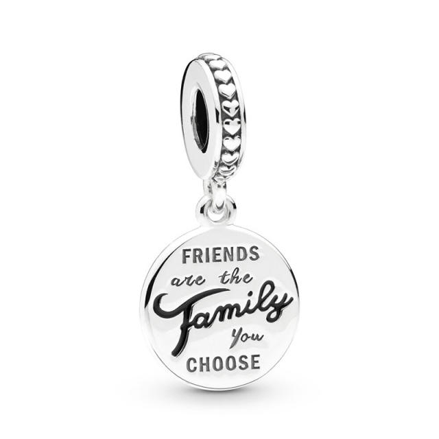 Family friend mom letter engrave heart mother's day diy bracelet bead