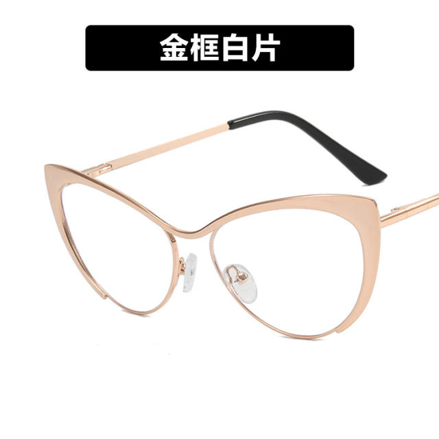 Classic cat eye shape colorful women sunglasses reading glasses