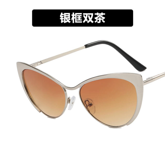 Classic cat eye shape colorful women sunglasses reading glasses