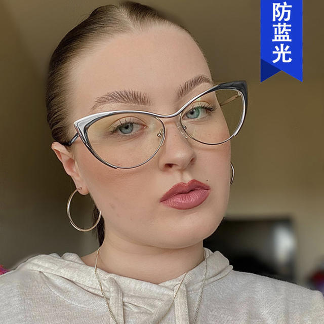 Classic cat eye shape colorful women sunglasses reading glasses