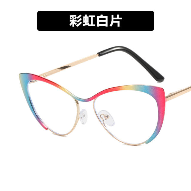 Classic cat eye shape colorful women sunglasses reading glasses